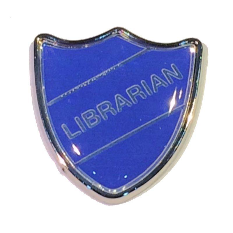 LIBRARIAN shield badge
